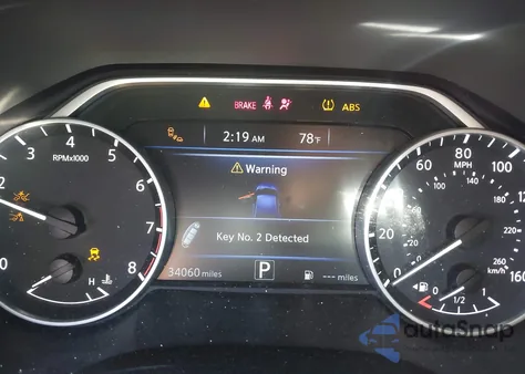 2021 Nissan Maxima Platinum Xtronic Cvt из США, поврежденный, VIN 1N4AA6FV6MC513237